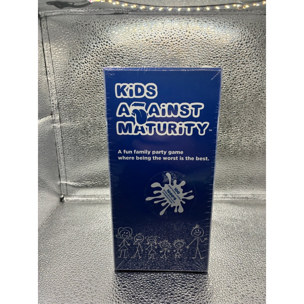 Kids Against Maturity Card Game Family Party Game Blue Box New Sealed 2020